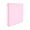 Pink B, variant on Extra Durable 3 Ring Binders, Three Ring Binder, Eco-Friendly & PVC Free, Customizable Clear View Cover for Letter Size 11.61"x9.84" Paper, Pastels School Office Supplies for Girl