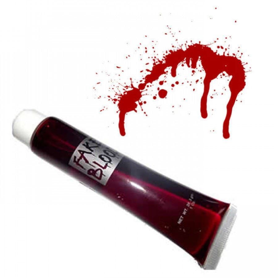HALLOWEEN MAKE UP FAKE SKIN AND BLOOD FANCY DRESS COSTUME OUTFIT ACCESSORY