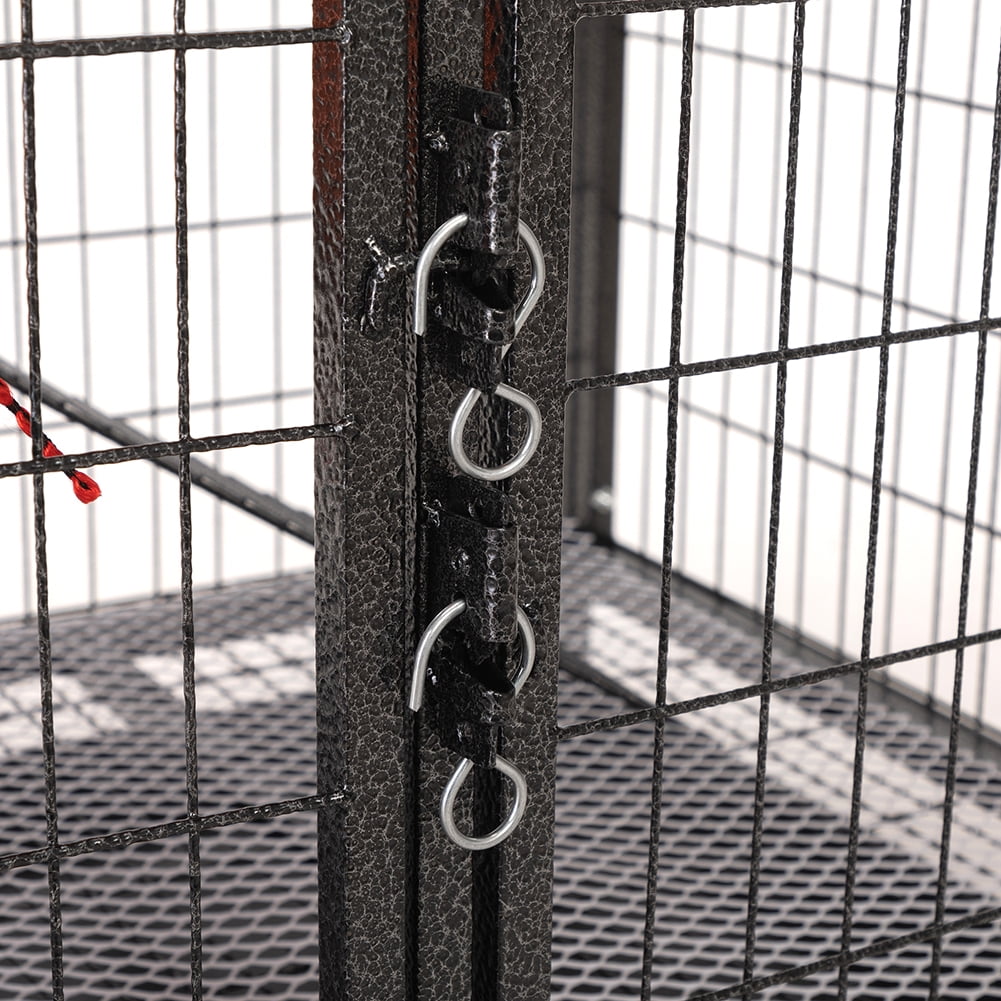 Kadyn Rabbit Cage, 4 Tier Pet Cage, Large Multi-Tier Indoor Outdoor Small Animal Cage for Guinea Pigs, Ferrets, Cats and Rabbits. Kadyn Rabbit Cage, 4 Tier Pet Cage, Large Multi-Tier Indoor Outdoor Small Animal Cage for Guinea Pigs, Ferrets, Cats and Rabbits.