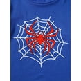 thumbnail image 4 of Fdqin 6 Pcs Boy Outfits Spider Print Boys Sweatsuit Long Sleeve Pullover Sweatshirt and Jogger Pant Sets 6pcs BRB（Spider Print） 4-5 Years, 4 of 7