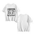 thumbnail image 4 of Six Seven Shirt, I Survived 67 Days of Schol T-Shirt Funny Six Seven Memee Shirt,White 110cm, 4 of 6