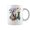 Black, variant on Halloween Airedale Terrier Dog Witch Scary Costume Coffee Mugs