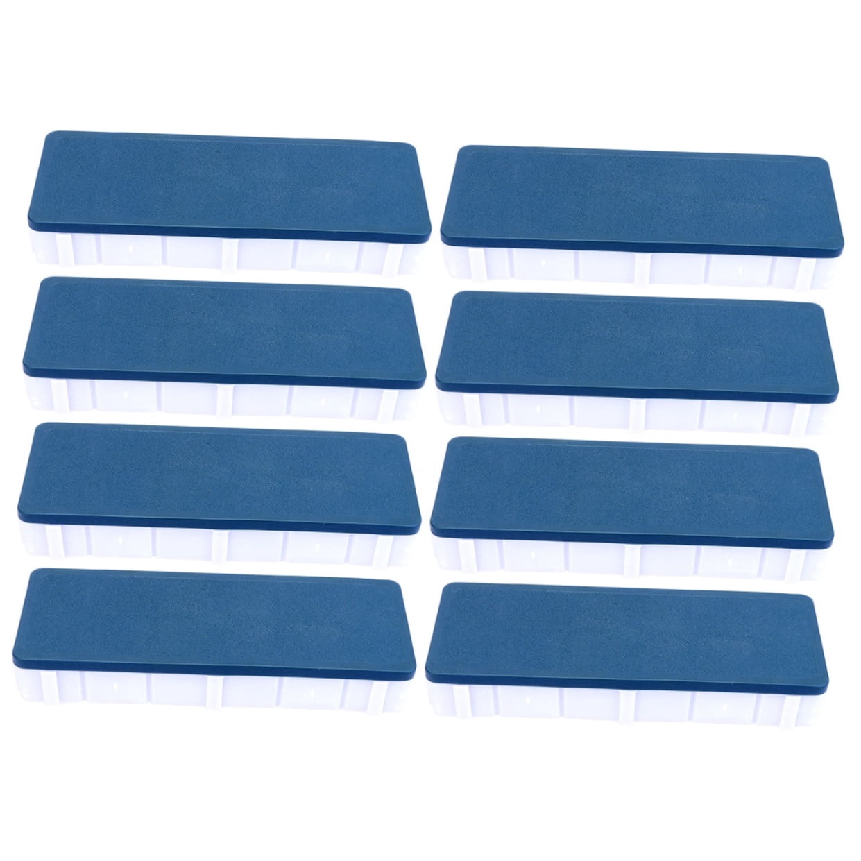 OUNONA 8 pcs  Simple Painting Plate Useful Art Pallets DIY Art Watercolor Pigment Trays