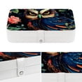 thumbnail image 4 of Owt Portable PU Leather Jewelry Organizer with Removable Compartment, Storage Box, Necklace Holder, and Travel Organizer, 4 of 6