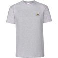 thumbnail image 1 of Fruit of the Loom - Camiseta Premium Vintage para Adultos Unisex (Gris Jaspeado), 1 of 2