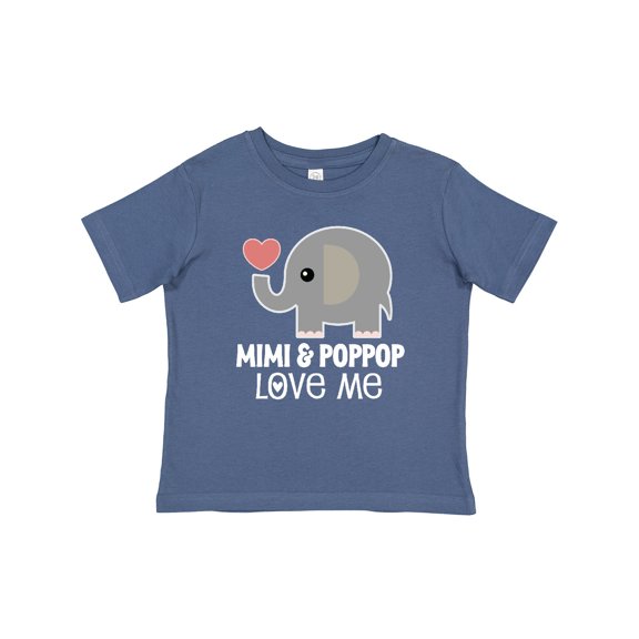 Inktastic Mimi and PopPop Love Me Grandchild Boys or Girls Baby T-Shirt