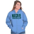 thumbnail image 4 of New Jersey Attitude Included Funny Zip Up Hoodie Men's Women's Brisco Brands 3X, 4 of 6