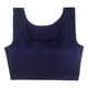 thumbnail image 1 of Almohadillas Suaves Sin Cables Para Mujer Sujetador Deportivo De Yoga Sin Costuras 2XL Azul Sunnimix Sujetador deportivo de yoga sin costuras, 1 of 8