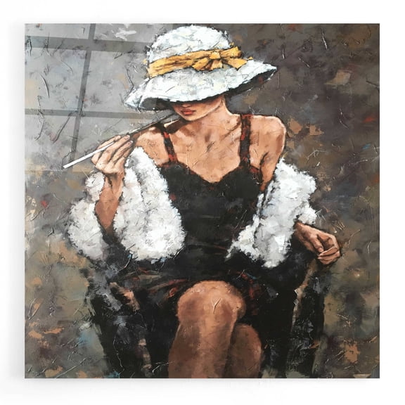 Epic Art 'Shokko' by Alexander Gunin, Acrylic Glass Wall Art, 12"x12"