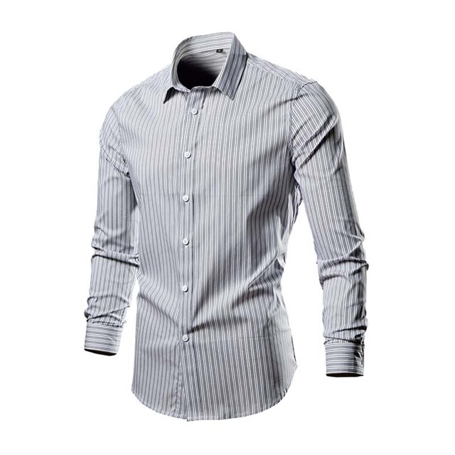 toraway Chemises pour Hommes TTG Chemise Rayée Tendance Grande Taille TTTG