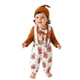 thumbnail image 2 of MAIHAN Easter Baby Boy Outfit My First Easter Baby Boy Outfit Gentleman Rabbit Romper Shirt Tops Bunny Overalls Pants Hat 3pcs Set(Brown,0_3 Months), 2 of 8