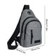 thumbnail image 3 of External USB Charging Chest Bag Men's Waist Bag Shoulder Messenger Bag, 3 of 6