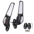 thumbnail image 1 of Motorcycle Rearview Mirror with Light Mirror Parts Adjustable Spoiler, 1 of 1