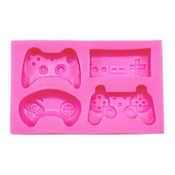 4 Shaped Gamer Controller Silicone Mold