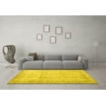 thumbnail image 3 of Ahgly Company Machine Washable Indoor Rectangle Persian Yellow Traditional Area Rugs, 2' x 3', 3 of 4