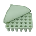 thumbnail image 1 of 1pc Ice for Cube Tray Silicone Block Molds with Lid Kitchen Tool barware Accessories matcha green, 1 of 8