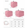 thumbnail image 3 of Pink Toaster Cover 4 Slice, Pure Pink Dustproof Bread Machine Oven Cover with Storage Pockets, Fits Most Kitchen Toasters Protector, 3 of 5
