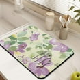 thumbnail image 2 of Absorbent Floral Dish Drying Mat - Decorative & Practical Addition to Your Kitchen - Reversible Design, 2 of 7