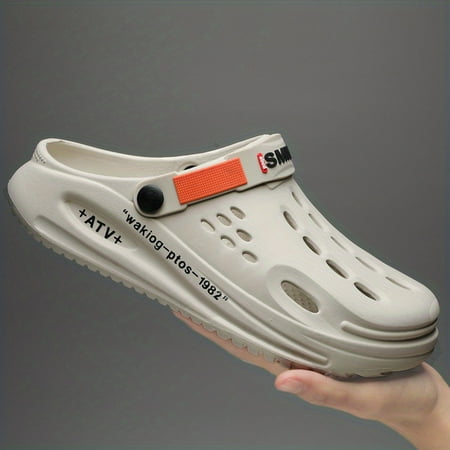 

Men s Clogs: Lightweight Soft-Sole Flip-flops for Beach & Garden Comfortable Durable Outdoor Sandals
