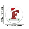 thumbnail image 1 of Christmas Alphabet Decorations Personalized For Gift Christmas Tree Hanging Ornament DIY Decorations, 1 of 2