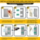 thumbnail image 5 of Dispensador de jabón automático de 700 ml con sensor sin contacto, dispensador de jabón para montaje en pared, dispensador de desinfectante, 5 of 5