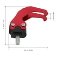 thumbnail image 4 of WEUVEB Red Aluminum Alloy Motorcycle Front Hook Universal Scooter Hanger for Daily Use, 4 of 8