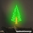 thumbnail image 2 of Handmadetneonsign Pine Tree Neon Sign, Pine Tree Wall Art, Merry Christmas Tree Home Wall Decor 038788, 2 of 5