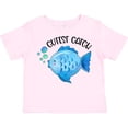 thumbnail image 3 of Inktastic Cutest Catch Cute Blue Fish Boys or Girls Toddler T-Shirt, 3 of 5