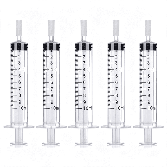 ACDANC 10Ml Perfume Dispenser Pump Perfume Extraction Plastic Adapter Syringe Pump for Travel Refillable Perfume Atomizer Spray Bottle (5Packs) Travel Portable 5 Packs Perfume Decanter Kit