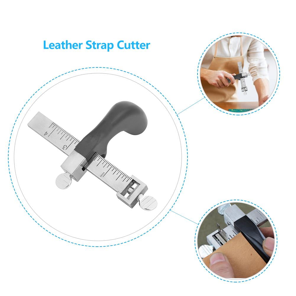 Buy Lianwany Professional Leather Strap Cutter Draw Gauge Leathercraft