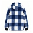 thumbnail image 3 of Yotami Womens Fall Winter Plaid Coat Jackets with Zipper Lightweight Outerwear Size S-XXL, 3 of 4