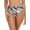 Neon Striped, variant on RELLECIGA Women's High Cut High Waisted Bikini Bottom