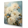 thumbnail image 2 of Designart "Blissful Bouquet Of Beige Mums" Mums Wall Decor, 2 of 7