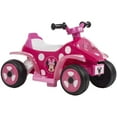 thumbnail image 1 of Disney Minnie 6-volt Ride-On Quad for Girls by Huffy, Pink, 1 of 9