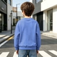 thumbnail image 6 of Hurxie Boys Sweatshirts Kids Fashion Fleece Long Sleeve Crewneck Pullover 8-9 Years, 6 of 7