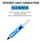 thumbnail image 1 of Kuymtek Pasta de grasa conductora térmica para yeso de disipador de calor de CPU de procesador (5 g), 1 of 9