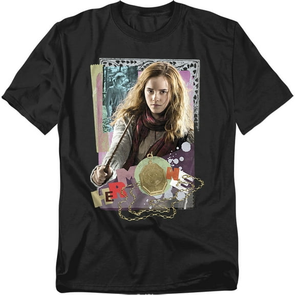 Harry Potter T-Shirt Hermione Colorful Paper Collage Unisex Graphic Tee for Men & Women