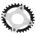 thumbnail image 4 of Rueda de cadena BCD, adaptador de engranaje 104BCD Plato BCD de aluminio Plato de bicicleta BCD Probado y confiable, 4 of 14