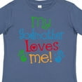 thumbnail image 4 of Inktastic My Godmother Loves Me Boys or Girls Toddler T-Shirt, 4 of 5