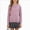 Pink, variant on WXFAZCVU Girls Sweater Cardigan Round Neck Knitted Long Sleeve Sweater Vacation Going Out Size 3-4 Years