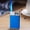 Blue, variant on Refillable Windproof Torch Lighter with Blue Jet Flame, Metal Butane Lighter for Outdoor, Hiking, BBQ and Daily Use, Lever Press Ignition, Butane Gas Not Included