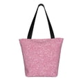 thumbnail image 3 of Haiem Glitter Pink Pattern Shoulder Bag - Durable and Spacious Tote Bag,Versatile Shopping Bag, 3 of 9