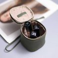 thumbnail image 4 of Ladies Genuine Leather Cosmetic Bag Fashion Cosmetic Case Makeup Bag Women Clutch Mini Toiletry Bag Cosmetic Pouch, 4 of 5
