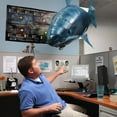 thumbnail image 5 of DESAFIONA Air Shark - The Remote Controlled Fish Blimp ABS, 59.84" x 23.62" x 39.37", 5 of 6