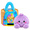 Purple, variant on 2026 Plush Dumpling Squishy Mystery, Stuffed Dumpling Squishies Plushies Fidget Toy, Simulated Steamer & Fuzzy Handle, Christmas Surprise Stress Relief Collectible Toy Pink