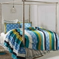 thumbnail image 6 of Coastal Bedding Laguna Blue Quilt, 6 of 7