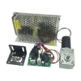 thumbnail image 5 of A58SW31ZY 7-470rpm DC 24v Worm Geared Motor 1.6-70kg.cm High Torque D Shaft 12v Motor Rotating Table Door Self-lock ,Stable And Sturdy, 5 of 6