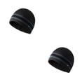 thumbnail image 1 of Qarigey Gorras holgadas Tela de malla a prueba de frío Casual Colores surtidos Gorro de moda Tejido Material premium Gorro de lana Negro Type3 NO3 Qarigey CBP354474, 1 of 6