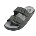 thumbnail image 5 of Mens Slippers with Two Adjustable Straps Lightweight and Comfortable Sandals For Men sizes 7-12., 5 of 5