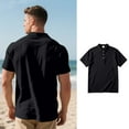 thumbnail image 5 of Men's Shirts Casual Summer Short Sleeve Top Comfortable Stylish Fit Classic for Every Wardrobe Mens T-Shirts Collar Packs Xlt Assorted Colors, 5 of 9